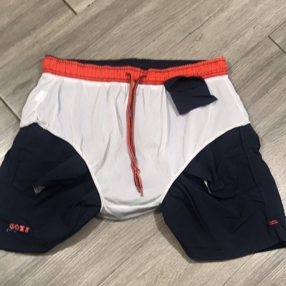 IZOD Performance X Navy Blue Swim Trunks size L - Picture 8 of 8